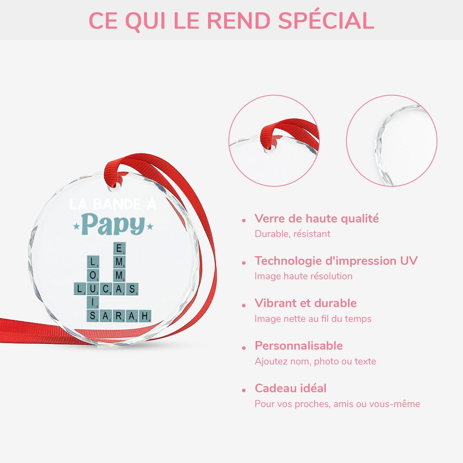 3402OFR4 ornement en verre personnalise la bande a papy cadeau mots croises 3402o8q5b_1867c04f 2181 4f7d ae19 c0b5febdd7e8