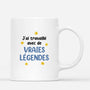 3407MFR3 tu vas nous manquer avec les visages droles mug humoristique collegue