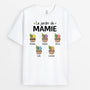 3491AFR1 le jardin de mamie version dessin colore tee shirt mamie personnalise