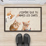 3497DFR2 jespere que tu aimes les chats t shirt personnalise avec chat