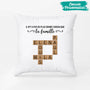 3498PFR2 il ny a pas de plus grand cadeau que la famille avec mots croises coussin personnalise pour famille