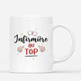 3517MFR3 infirmiere au top mug pour infirmiere personnalise