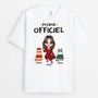 3520AFR1 pyjama officiel pour noel version femme tee shirt chat personnalise