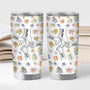 3534TFR2 effet dimpression 3d mug isotherme 590ml personnalise maman mains avec fleurs 3534T