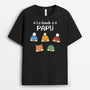 3541AFR1 la bande a papy version bonnet de noel tee shirt papy personnalise