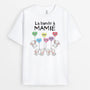 3562AFR1 la bande a mamie elephant avec ballons colores tee shirt mamie personnalise