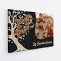 3578CFR2 la famille version larbre avec photo et mots croises toile personnalisee pour famille