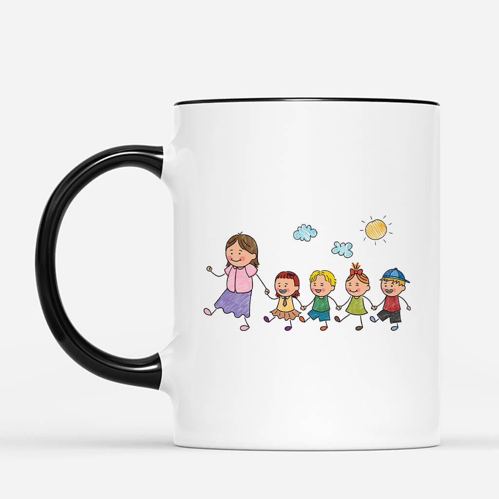 3589MFR3 la bande a papy version dessin crayon avec mots croises mug papy personnalise
