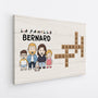 3598CFR2 la famille de _nom_ toile personnalisable pour famille