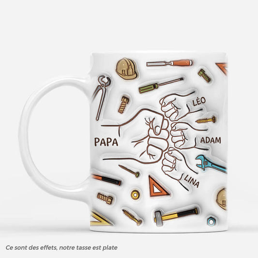 3611MFR2 papy bricolage avec bosses de poing 3d mug personnalise pour papy_b0a39c36 ee44 4be4 ac49 47b1f6679710