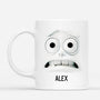 3612MFR2 visage souriant 3d mug humour personnalise
