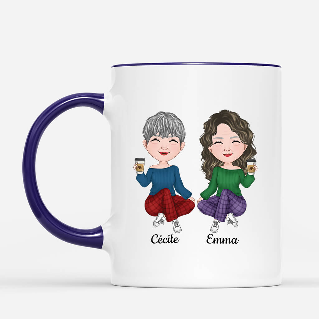 3641MFR2 amies en or version mignonne tasse personnalisee pour meilleure amie_0b730557 2a12 4e7d 8b79 dfbb1465805c