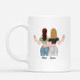 3642MFR2 lamitie est le plus precieux des tresors mug personnalisable pour meilleure amie