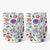 Mamie Tenant Les Mains Avec Jolies Fleurs 3D - Cadeau Personnalisé | Verre À Vin Isotherme