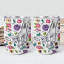 3644TFR2 _effet dimpression 3d_ verre a vin personnalise avec couvercle mamie jolies fleurs 3644T8H5A
