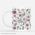 [Effet d'impression 3D]  Mamie Tenant Les Mains Avec Fleurs Douces - Cadeau Personnalisé | Mug Pour Mamie