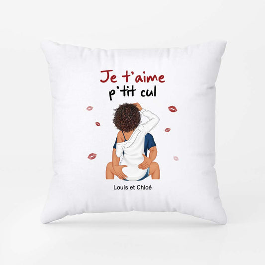 3671PFR2 coussin couple personnalise je taime mon cheri 3671p6q5g