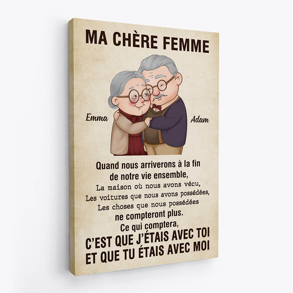 3678CFR2 cher mon mari chere ma femme version mignonne toile pour couple personnalisee_2605b3b0 35a3 44aa a255 6a130d6870e2