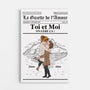 3701CFR1 tout l_amour qui merite d_etre imprime tableau couple personnalise