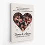 3709CFR2 mes moments les plus heureux sont ceux passes avec toi avec photos toile couple romantique