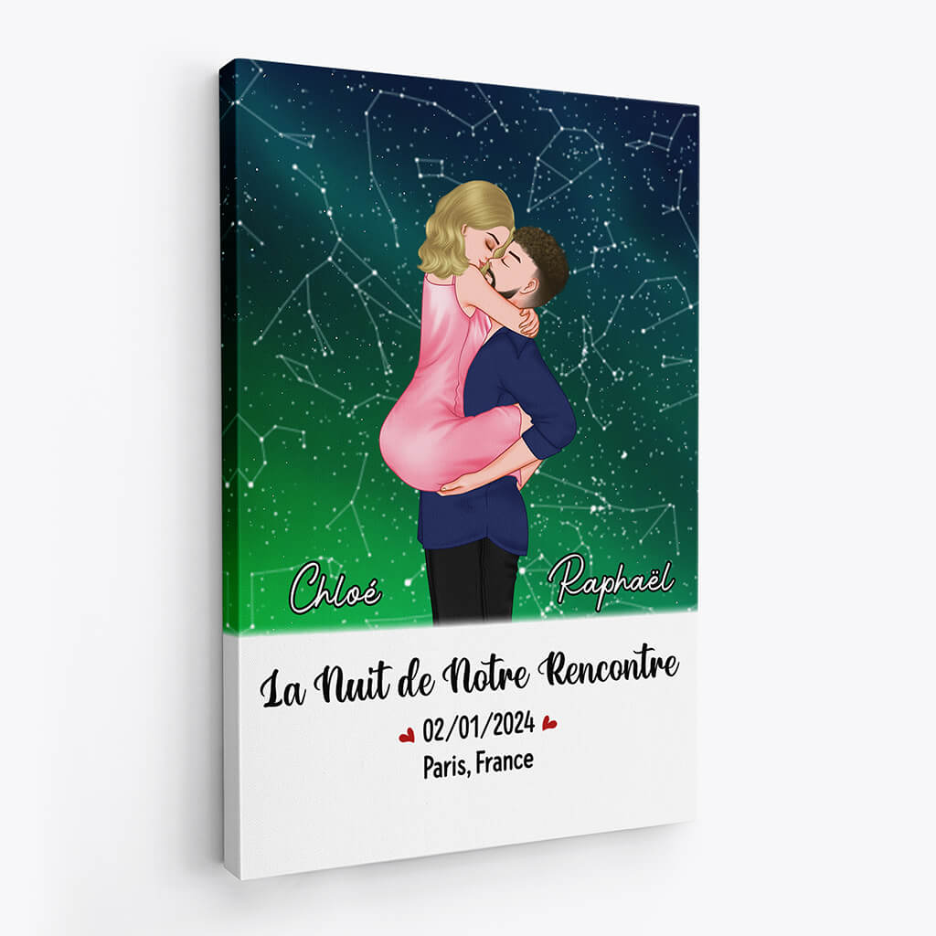 3713CFR2 la nuit de notre rencontre version la nuit des etoiles tableau romantique pour couple_41a80677 bdb2 4a82 aaea 9a1a541382bf