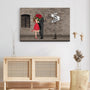 3729CFR3 etreinte eternelle depuis toile personnalisable couple
