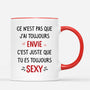 3736MFR3 cest juste que tu es toujours sexy mug romantique pour couple