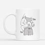 3738MFR2 je taime de tout mon popotin mug couple personnalisable