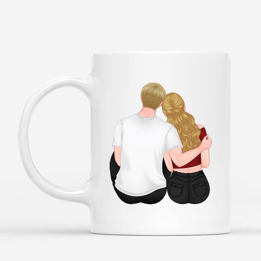 3742MFR2 ma place preferee dans le monde est a tes cotes version tourner le dos tasse pour couple personnalisee