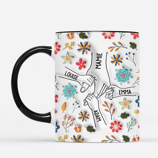 3746MFR3 tasse jardin d_amour de mamie 3d mug pour mamie personnalise