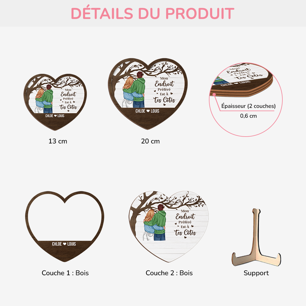 3766QFR3 plaque en bois personnalisee couple mon endroit prefere au monde est a tes cotes 3766q5h5g_8b93c0e9 58c1 42a8 91ec a3c7640eb036