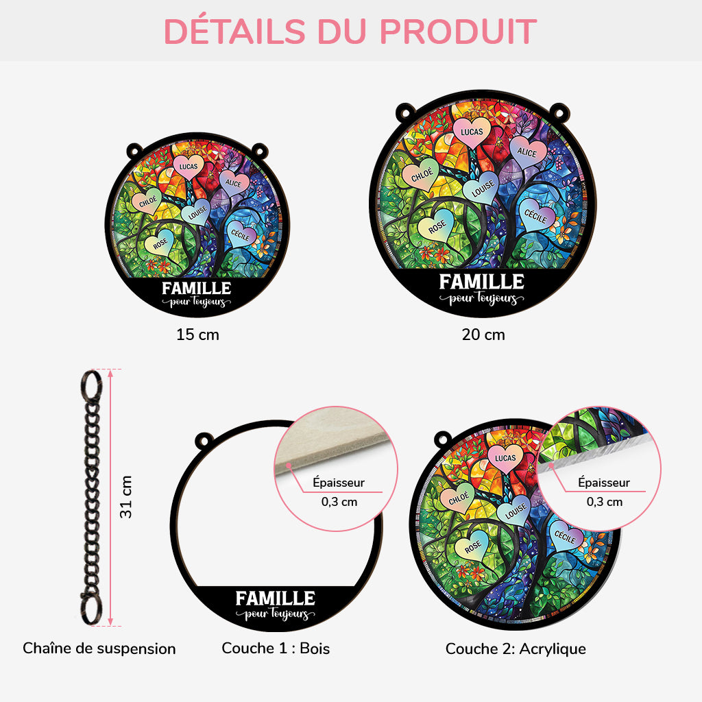 3786UFR3 attrape soleil vitrail personnalise famille version larbre 3786u6hti