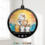 3788UFR1 attrape soleil personnalise en acrylique avec chats bonjour 3788u6i5d_9978c513 5b85 4330 8307 d19cd2a906e8