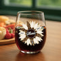 3827IFR2 verre a vin sans pied personnalise tournesol_ pour maman mamie 3827ikl5a