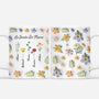 3834MFR2 mug personnalise pour maman le jardin de maman fleurs 3d 3834M8T7A
