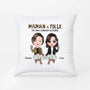 3838PFR1 coussin pour maman personnalise maman et fille leopard 3838P8M0A