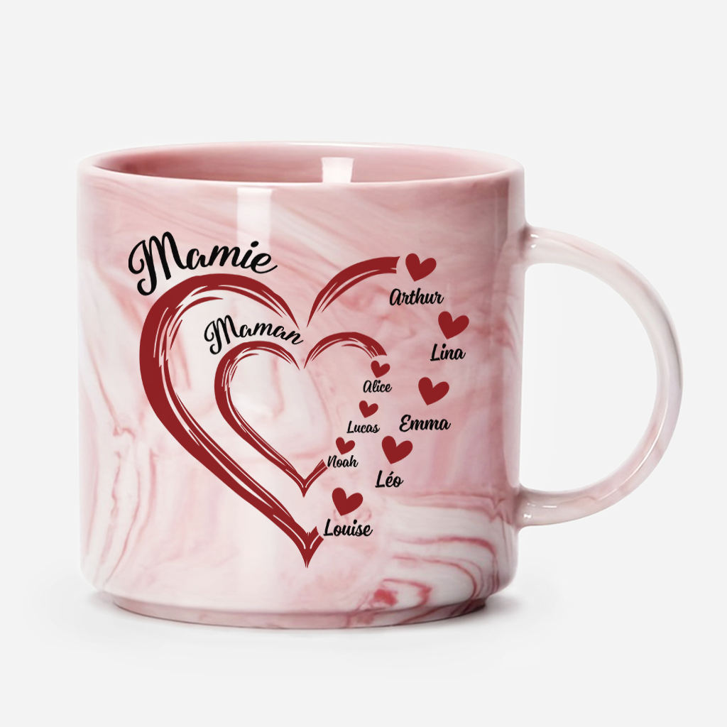3870MFR1 tasse effet marbre maman mamie coeur rouge_ 3870m9n5a