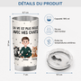 3903TFR3 mug isotherme 590ml personnalise la vie est plus belle avec les chats 3903T5N0D