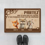 3905DFR1 paillasson personnalise chat partez sauf si design humour 3905D5T5C