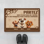 3905DFR1 paillasson personnalise chien partez sauf si design humour 3905D5T5C