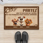 3905DFR2 paillasson personnalise chat partez sauf si design humour 3905D5T5C