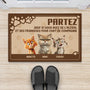 3905DFR2 paillasson personnalise chien partez sauf si design humour 3905D5T5C