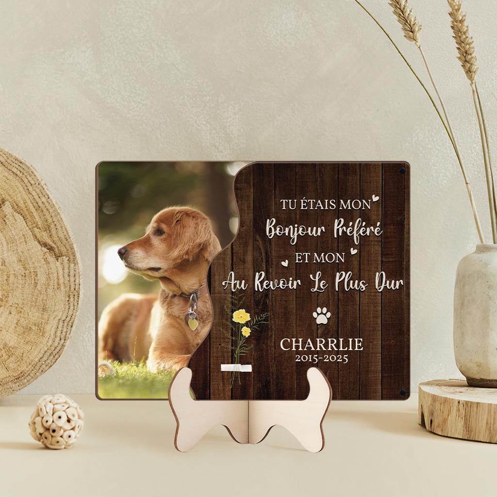 3909QFR2 plaque en bois personnalisee souvenir chien decede 3909q9l5c_a5be8102 0112 416c aff5 f4bd8130ca21