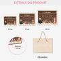3915QFR3 plaque en bois personnalisee cest nous 3915qtn0d