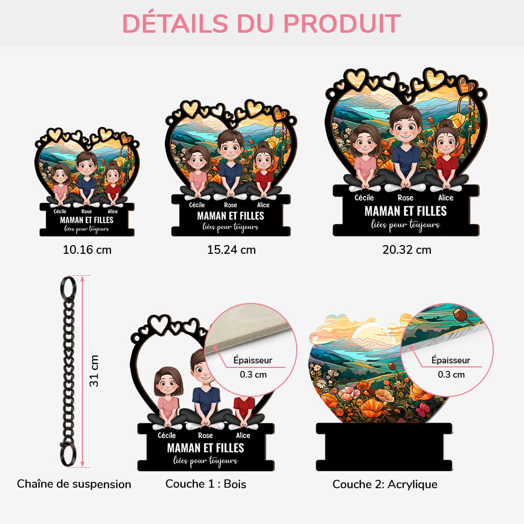 3918UFR3 attrape soleil personnalise nous sommes lies pour toujours 3918U9M0A