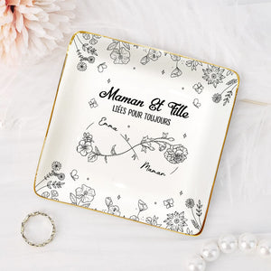 39192FR2 coupelle a bijoux personnalise nous sommes lies pour toujours 391925K3A