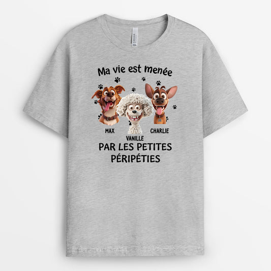 Un Dessin De T-shirt Vectoriel De Dessin Animé Pour Chiens | Vecteur
