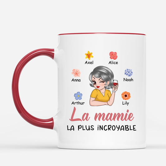 3924MFR2 mug personnalisable maman incroyable 3924M840A_4a2efab8 7810 45b7 af6d 1eef1ee958b6