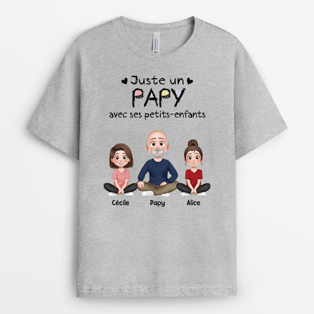3928AFR2 tee shirt personnalise femme maman mamie et petits enfants 3928A6M0A_67f564ea 9314 4177 9e43 06993d785ca0