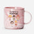 La Bande À Mamie Simple Version Cartoon - Cadeau Personnalisé | Tasse Effet Marbre